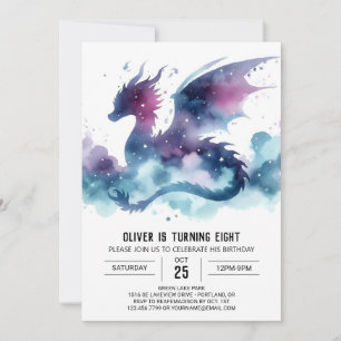 Warme Dragon Verjaardag Custom Kaart
