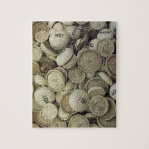 warme en koude porseleinen legpuzzel