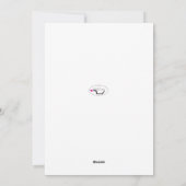 Warme en zachte Moederdagbrief  Feestdagenkaart (Achterkant)