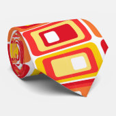 Warme gestapelde rechthoeken stropdas (Opgerold)