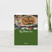 Warme herinneringen vakantie Kaart (Achterkant)