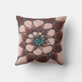 Warme impressies kussen (Achterkant)