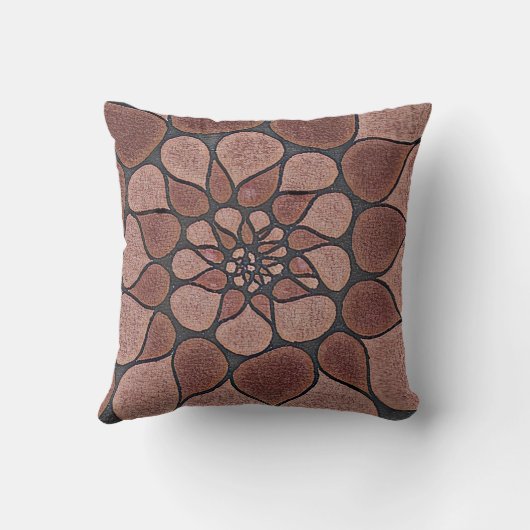 Warme impressies kussen (Achterkant)