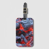Warme kolen bagagelabel (Voorkant (verticaal))