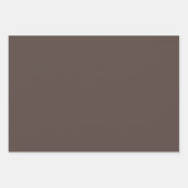 Warme Mocha Rococo Revival Lotus Polka Dot Mandala Inpakpapier Vel (Voorkant 2)