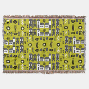 Warme moster Scandinavisch huisdecor Deken
