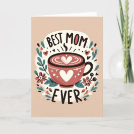 Warme Omhelzing - Beste Moeder Ooit Feestdagen Kaart
