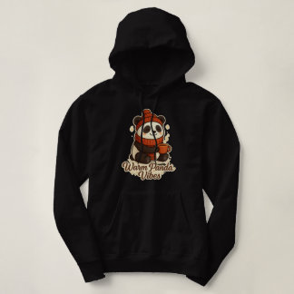 warme panda vibes hoodie