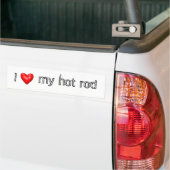 warme rok bumpersticker (Op Truck)
