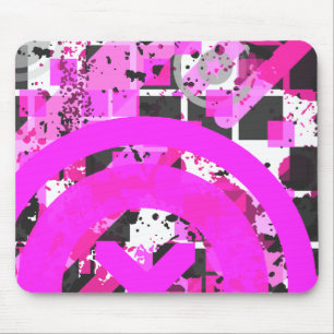 warme roze dichte chex : muismat