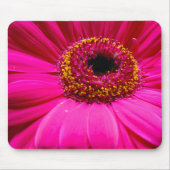 warme roze gerber daisy muismat (Voorkant)