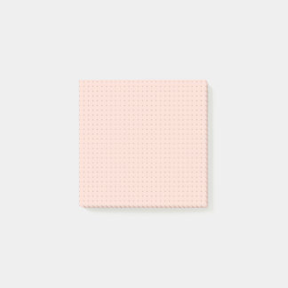 Warme roze puntenraster Post-it Notes