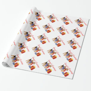Warme sjaals cadeaupapier