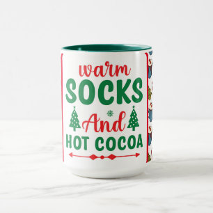 Warme Sokken En Heet Cacao Mok