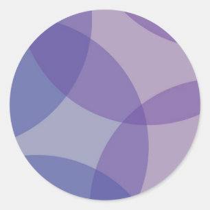 Warme specerijen - Schudden, Stromen, Stippen, Wav Ronde Sticker