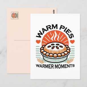 Warme taarten Warmer Moments – Gezellig Herfst Ont Briefkaart