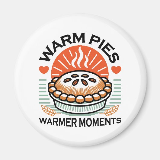 Warme taarten Warmer Moments – Gezellig Herfst Ont Magneet (Voorkant)
