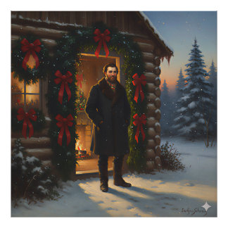 Warme Welkom: Eastman Johnson Holiday Glow Foto Afdruk