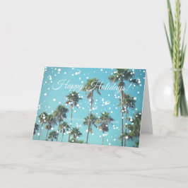 Warme Wensen aan u en van u Feestdagen Kaart