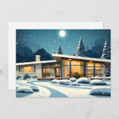 Warme Wensen Feestdagenkaart (Voorkant / Achterkant)