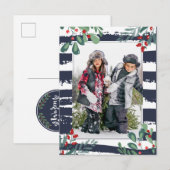 Warme Wensen | Foto Kerstkaart Feestdagenkaart (Voorkant / Achterkant)