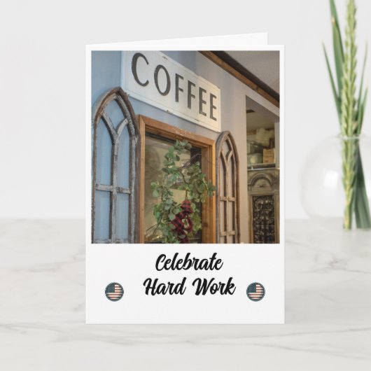 Warme wensen op de Dag van de Arbeid Kaart (Voorkant)