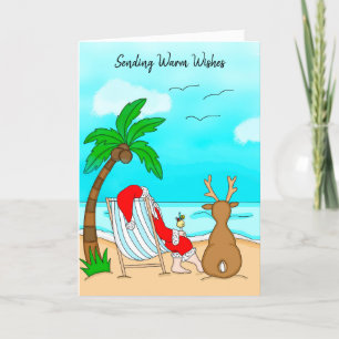 Warme Wensen van de Sneeuwvogels Kerst   Kaart