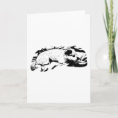 Warme wensen van een waakzame pup kaart (Voorkant)