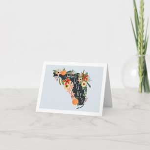 Warme wensen van Florida Note Kaart   Lucht