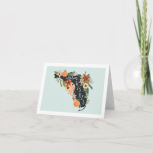 Warme wensen van Florida Note Kaart   Mint