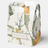 Warme Winter Charmant Kerstmis Custom Bedankdoosjes (Geopend)