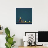 warme winterkerst poster (Thuiskantoor)
