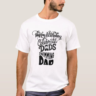 Warme woorden voor papa's verjaardag in elegante t t-shirt