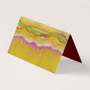 Warme zon en maïs kunst ontwerp abstract Dank u Kaart