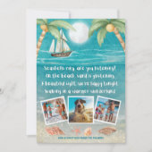 Warmer Wonderland Tropical Beach Feestdagenkaart (Voorkant)