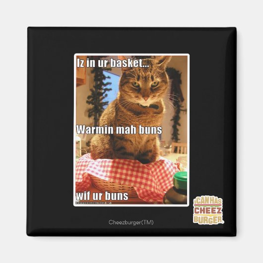 Warmin mah broodjes magneet (Voorkant)