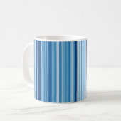 Warming Stripes 1901-2020 — Zuid-Amerika Koffiemok (Voorkant links)