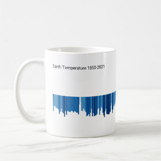 Warming Stripes Mug Bar Graph Koffiemok