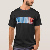 Warming Stripes T-shirt (Voorkant)