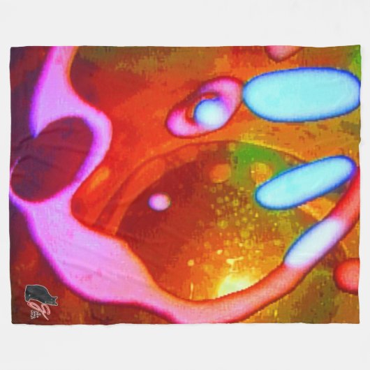 Warming Wraith Fleece Deken (Voorkant (Horizontaal))