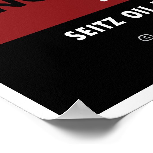  warmlopermotorolietinkt kan ontwerpen poster (Hoek)