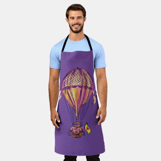 Warmluchtballon Schort (Gedragen)