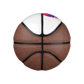 Warmluchtballonafbeelding cartoon basketbal (Rechts)