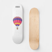 Warmluchtballonafbeelding cartoon skateboard (Voorkant)