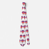 Warmluchtballonafbeelding cartoon stropdas (Voorkant)