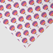 Warmluchtballonafbeelding cartoon tissuepapier (Detail)