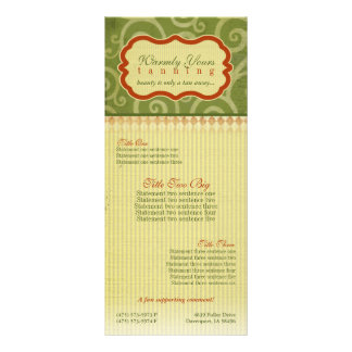 Warmly-uw [lichte] rackKaarten Reclamekaart