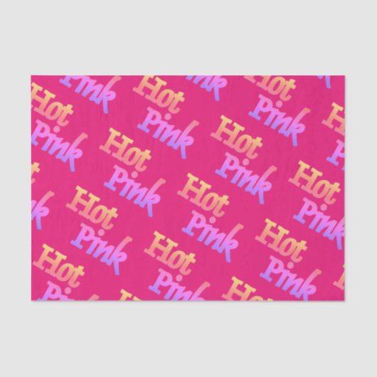 Warmroze tissuepapier (Voorkant)