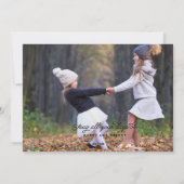 WARMSTE WENSEN Foto Kerst Kaart (Achterkant)