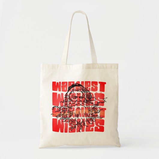 Warmste wensen kerstkerstmis tote bag (Voorkant)